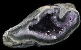 Amethyst Crystal Geode #37730-2